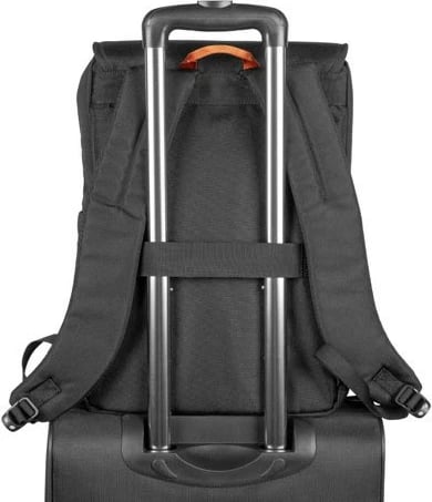 Çantë shpine Natec Niala, 15.6 inç, 18L, e zezë me portokalli Çantë shpine Natec Niala, 15.6 inç, 18L, e zezë me portokalli