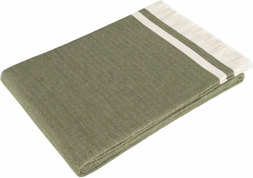 Mbulesë divani L'essentiel, Alinda, e gjelbër, 170x300cm