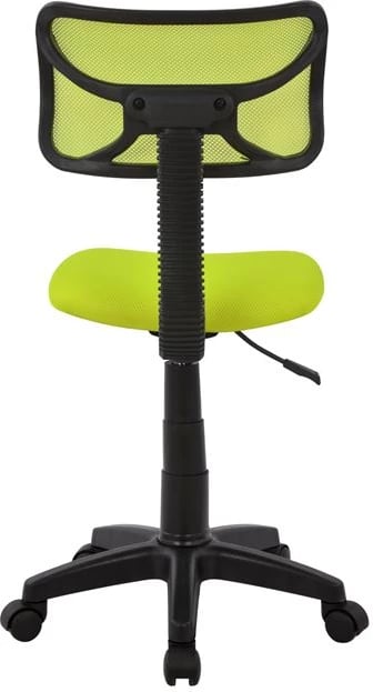 Karrige për zyre për fëmijë, ngjyrë jeshile e lehtë dhe rrjetë, FH1026.03, 40.5x50.5x91.5 cm