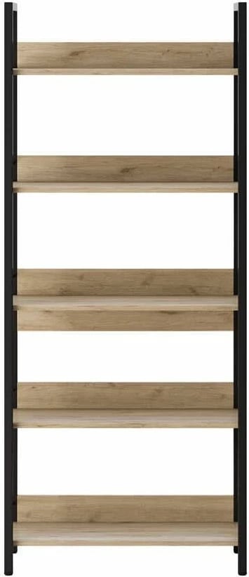 Raft librash Hanah Home, Ktp-850-Ff-1, ngjyrë lisi