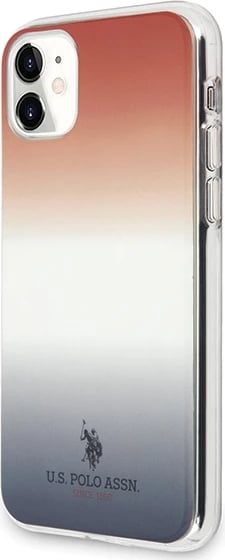 Mbështjellës U.S. Polo Assn. USHCN61TRDGRB për iPhone 11, Pattern Gradient, kuqe/blu Mbështjellës U.S. Polo Assn. USHCN61TRDGRB për iPhone 11, Pattern Gradient, kuqe/blu