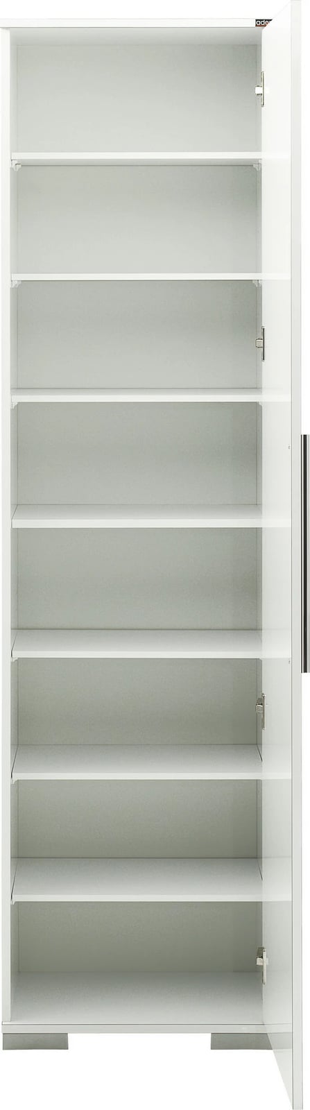 Dollap multifunksional, ngjyrë e bardhë, Hanah Home, Adr-408-Pp-1, 50x187x35 cm