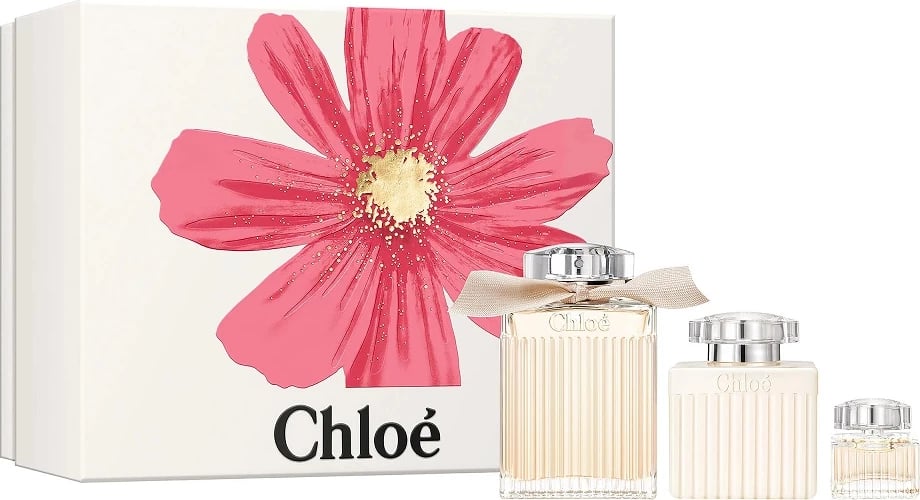 Set Eau de Parfum për femra Chloe 100ml + mini parfum 5ml + balsam trupi 100ml