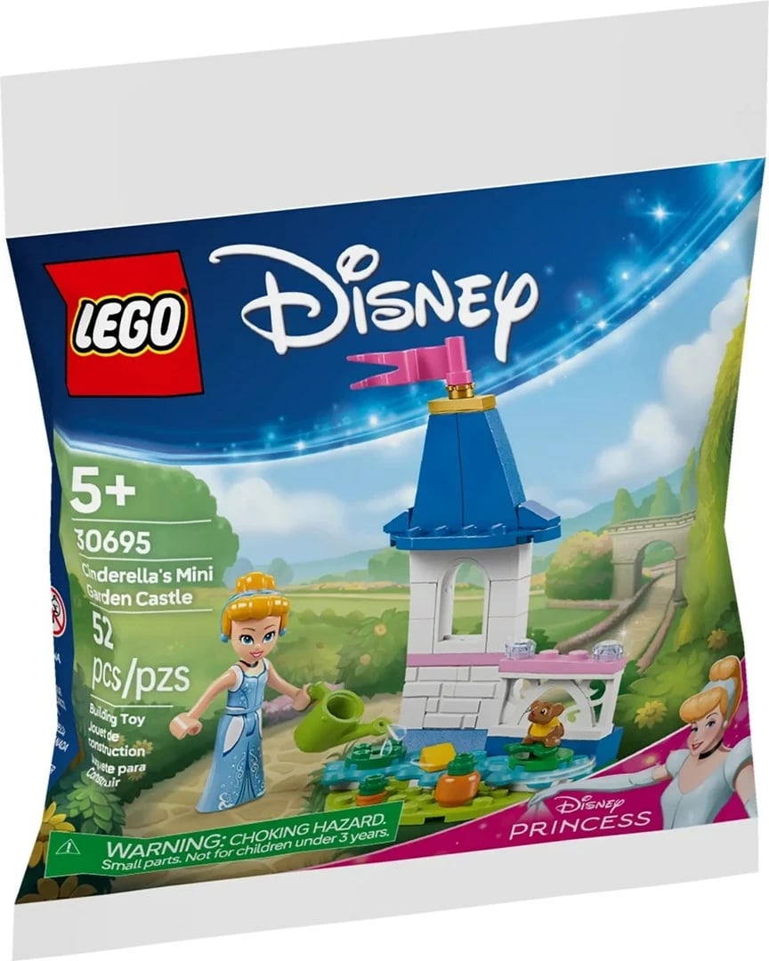 Set LEGO Disney 30695, Kështjella e vogël e Hirushes, 52 pjesë