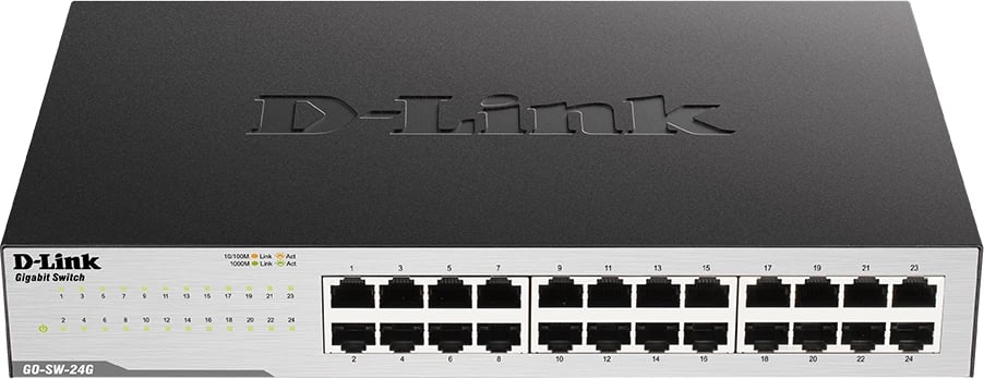 Switch D-Link, GO‑SW-24G, Gigabit i zi