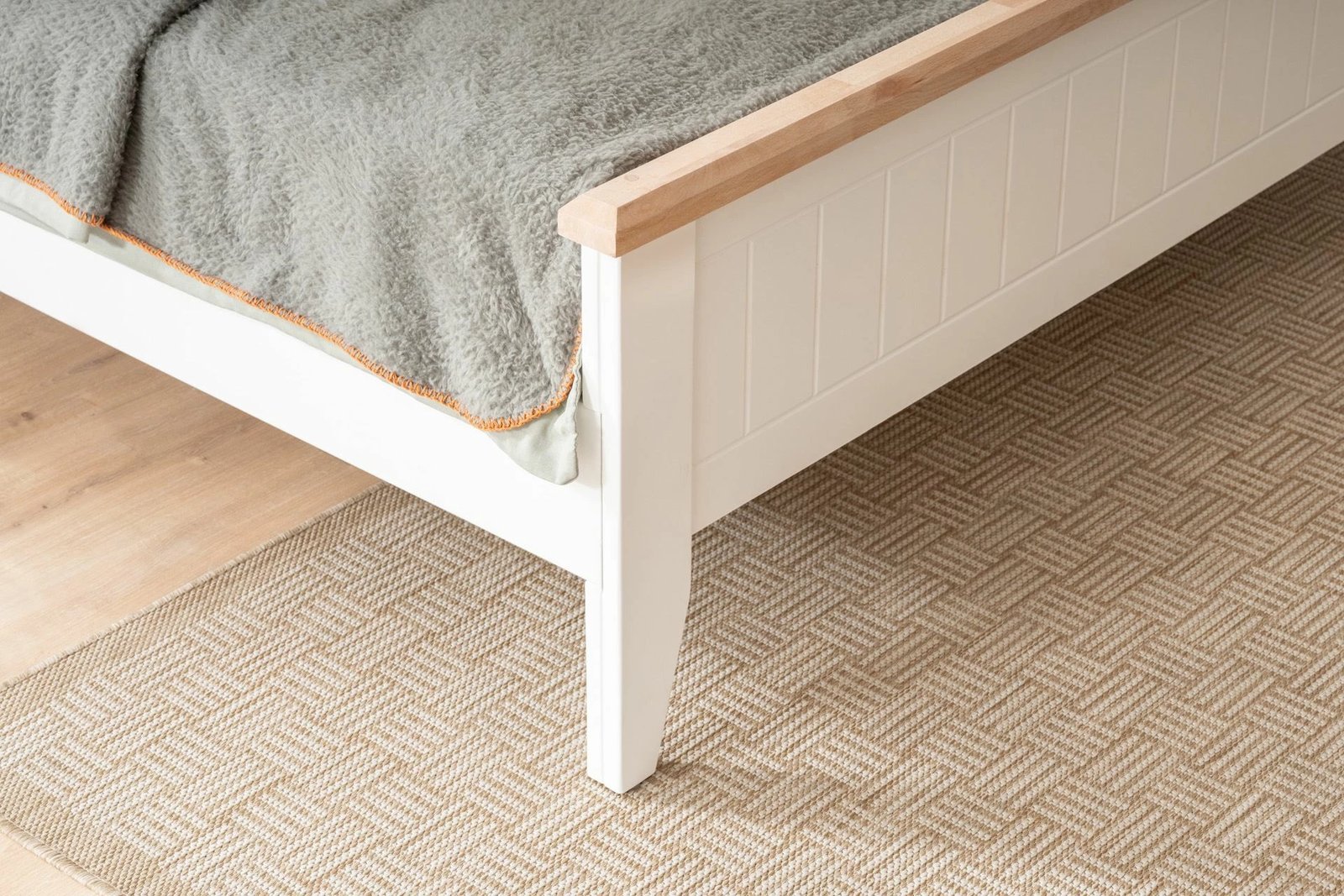 Krevat teke Hanah Home, stil modern country, 90x190