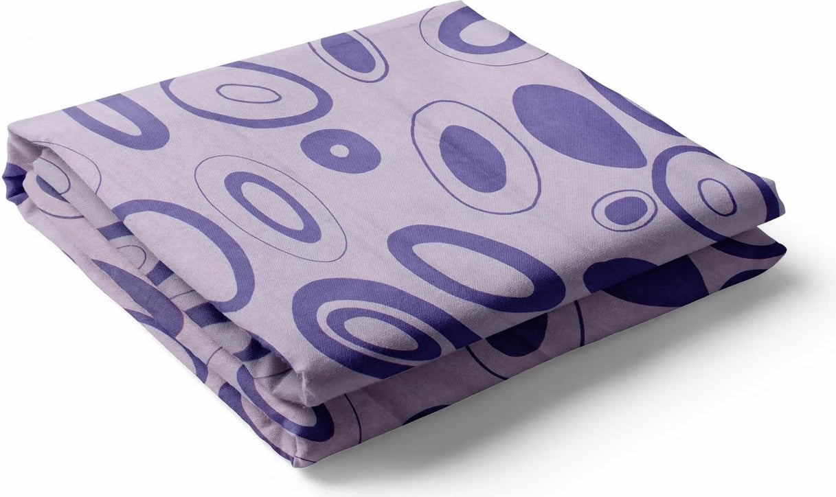 Mbulesë tavoline Hermia, Gravellamd3, shumëngjyrëshe, 140x140 cm