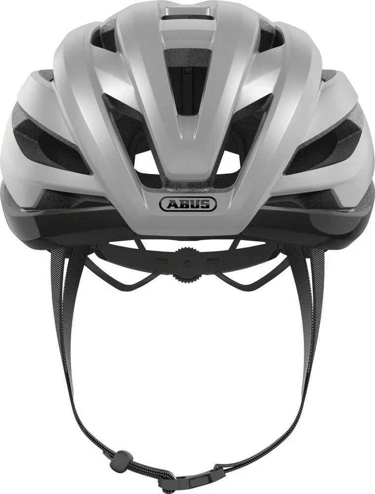 Helmetë ABUS Bordo Big 6000K/90, e bardhë dhe e zezë