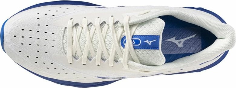 Atlete vrapimi për meshkuj Mizuno, të bardha-kaltër