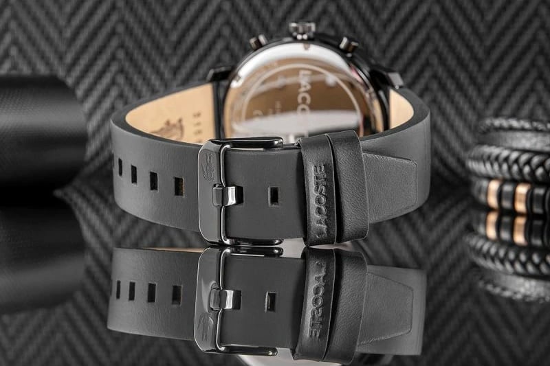 Orë dore për meshkuj Lacoste Replay, e zezë