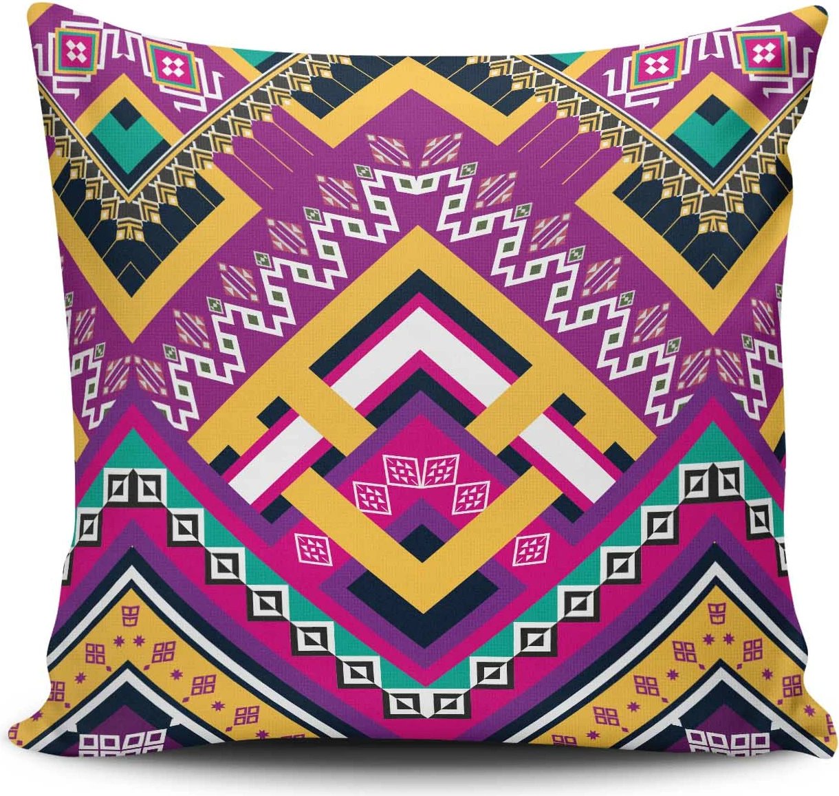 Jastëk dekorativ Aberto Design, NKRLNT-285, shumëngjyrësh, 43x43cm