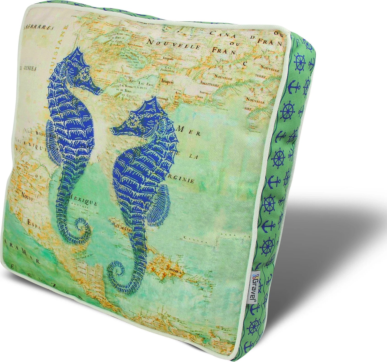 Jastëk dekorativ Aberto Design, YM1014, shumëngjyrësh, 42x42cm