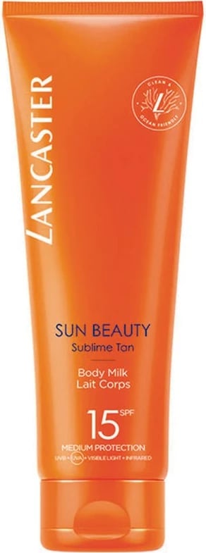 Qumësht trupi për diell Lancaster Sun Beauty Sublime Tan SPF15 250ml