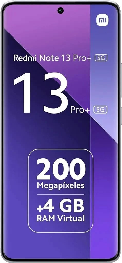 Celular Xiaomi Redmi Note 13 Pro+, 6.67", 8+256GB, 5G, vjollcë