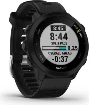Smartwatch Garmin Forerunner 55, 1.04", e zezë 