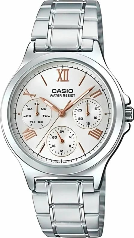 Orë dore për femra CASIO, argjend