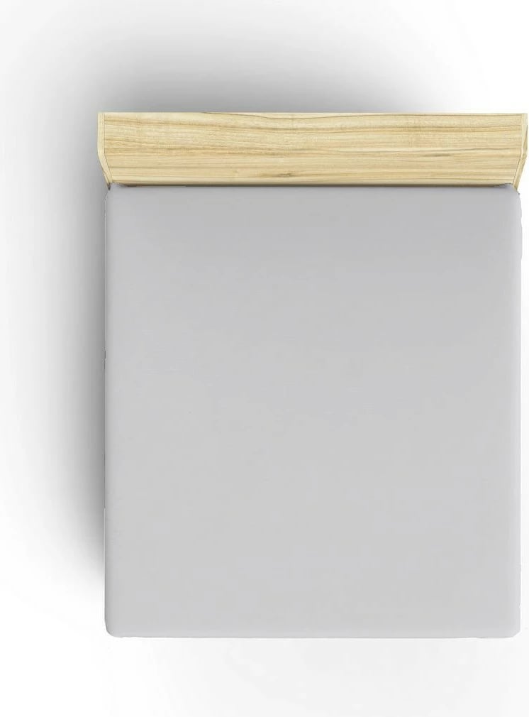 Çarçaf fitted king Ranforce, ngjyrë gri, L'essentiel