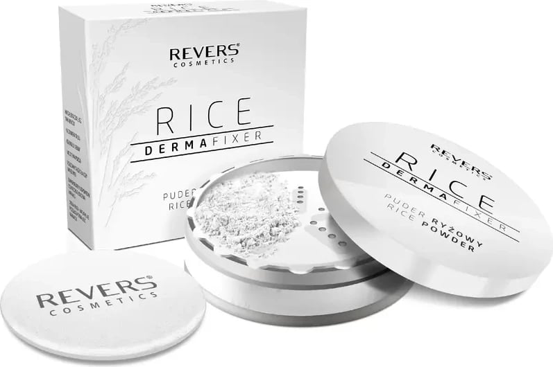 Pudër pluhur Revers Rice Derma Fixer, 15g