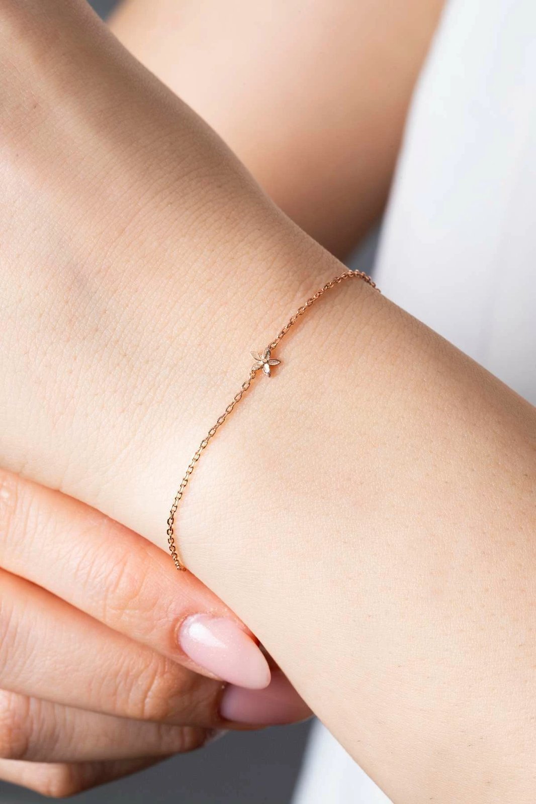 Byzylyk argjendi, ngjyrë rozë ari, Jumeon, ELKAB92332