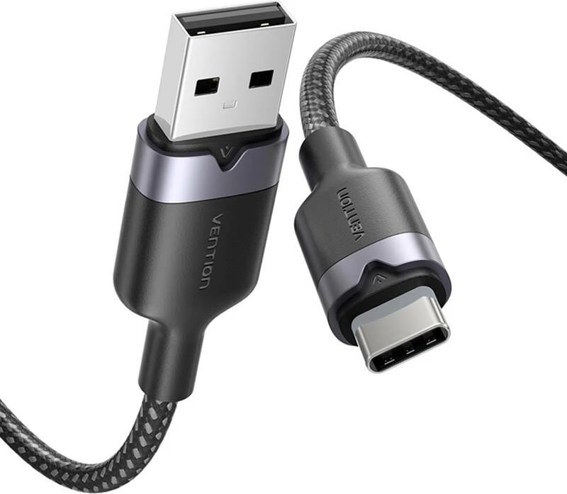 Kabllo USB 2.0 në USB-C Vention CTNBH, 2m, e zezë Kabllo USB 2.0 në USB-C Vention CTNBH, 2m, e zezë