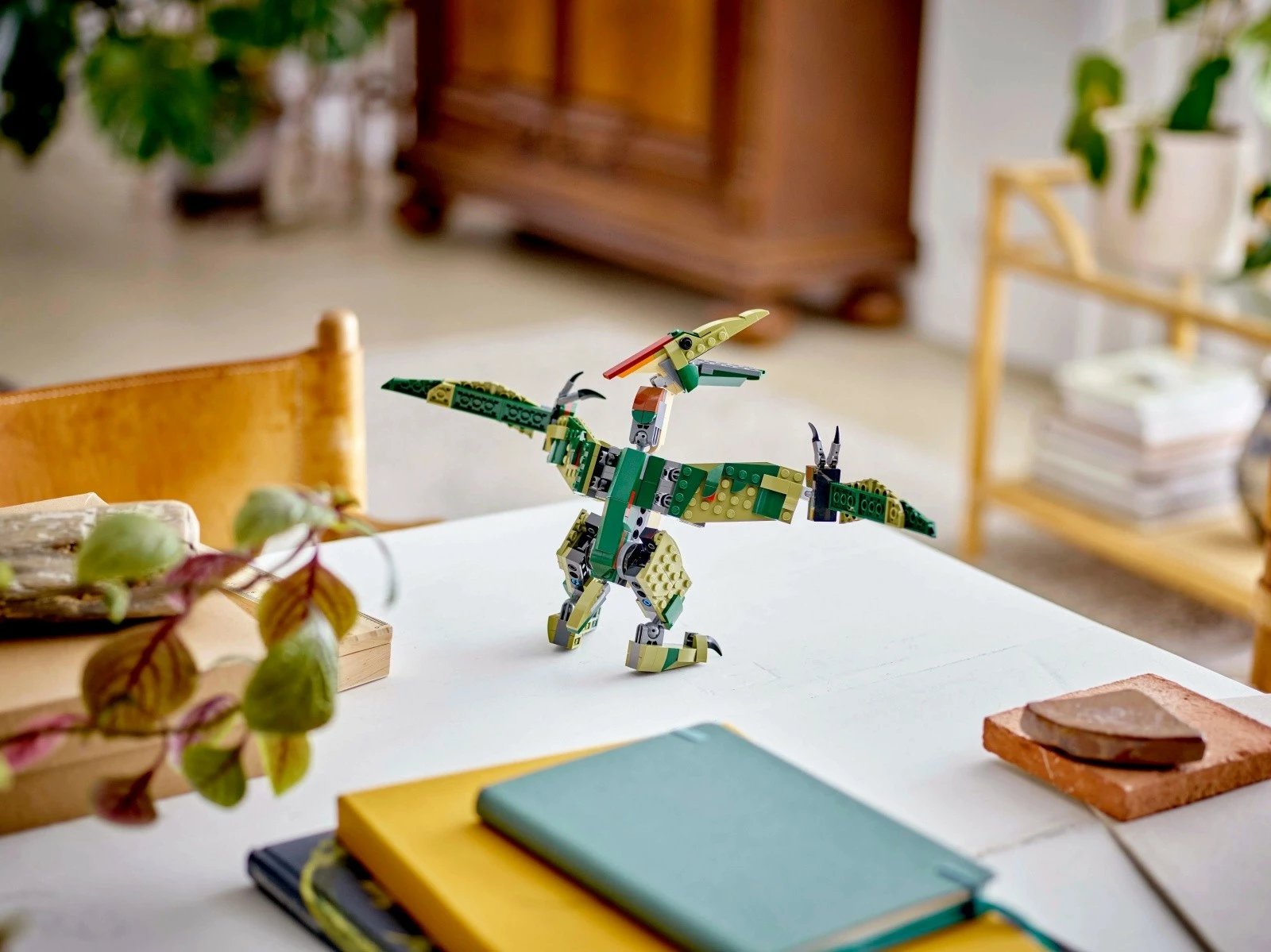 Set lodrash LEGO Creator 3-në-1 Tyrannosaurus Rex 31151, 626 pjesë, plastikë, për fëmijë, jeshile