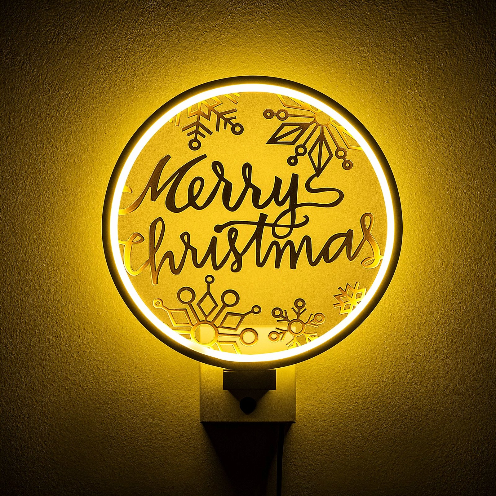 Llambë muri Opviq, XMAS29, e bardhë dhe ari