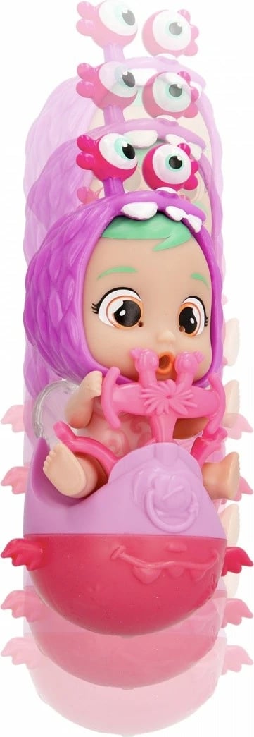 Kukull Cry Babies Stars Jumpy Monsters Bubu, Tm Toys, plastikë, për vajza, pa bateri, vjollcë Kukull Cry Babies Stars Jumpy Monsters Bubu, Tm Toys, plastikë, për vajza, pa bateri, vjollcë