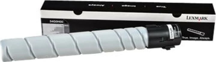 Toner Lexmark 54G0H00 540H rendiment i lartë deri 24,000 faqe, e zezë