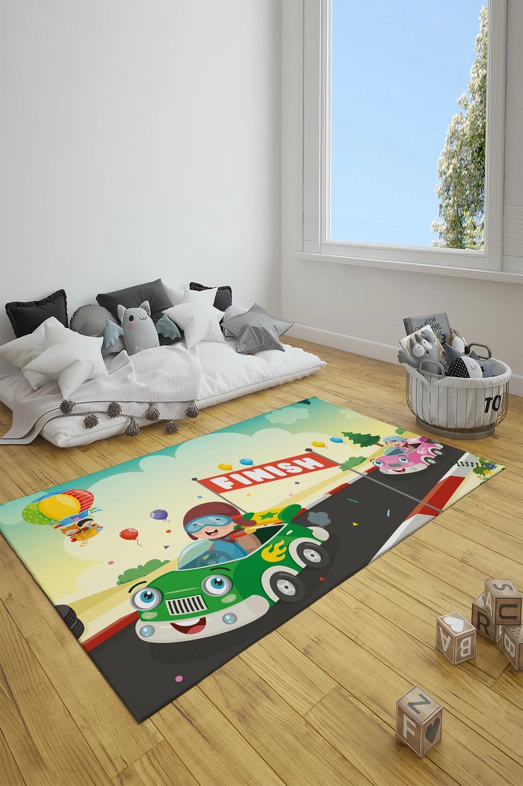 Qilim për fëmijë, shumëngjyrësh, Conceptum Hypnose CT-3008, 80x150cm