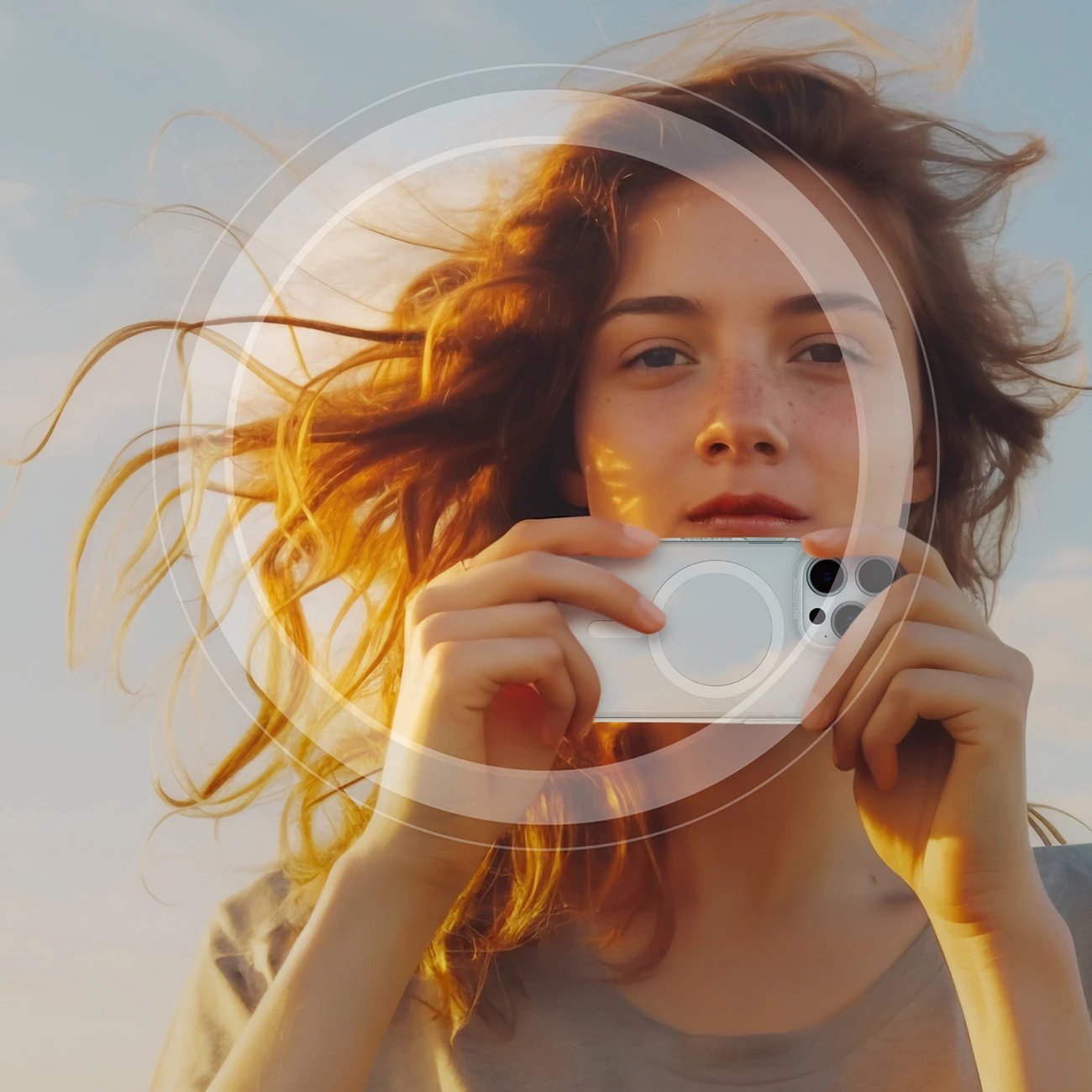 Mbështjellës kamerash AmazingThing AR Aluminum 3 Lens Glass me kornizë për iPhone 16 Pro / 16 Pro Max, Gri