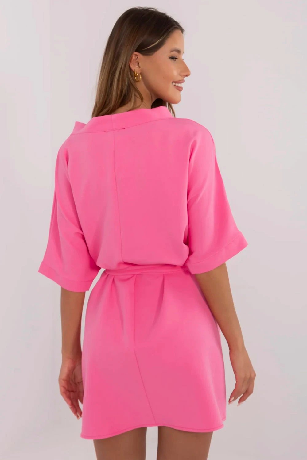 Fustan për femra Italy Moda 211284, rozë