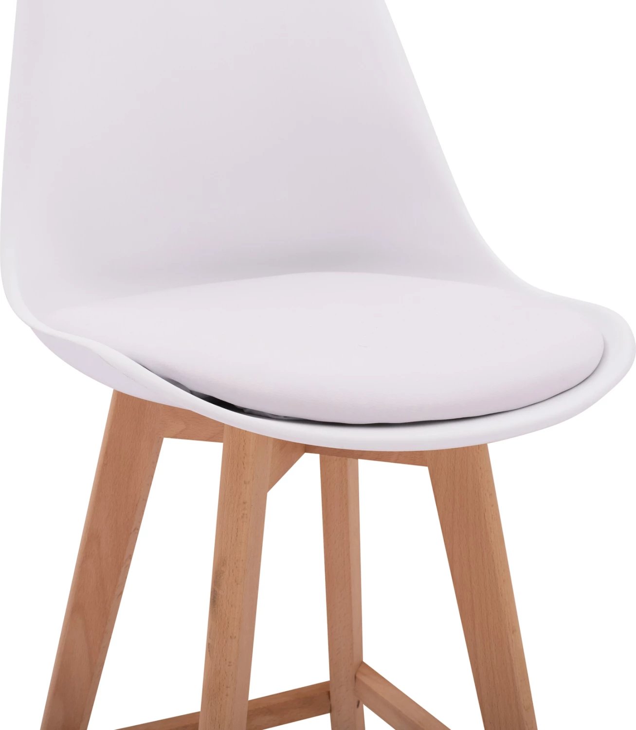 Karrige për bar Vegas FH8000.11, e bardhë, 48x58x105 cm, set prej 4 copash