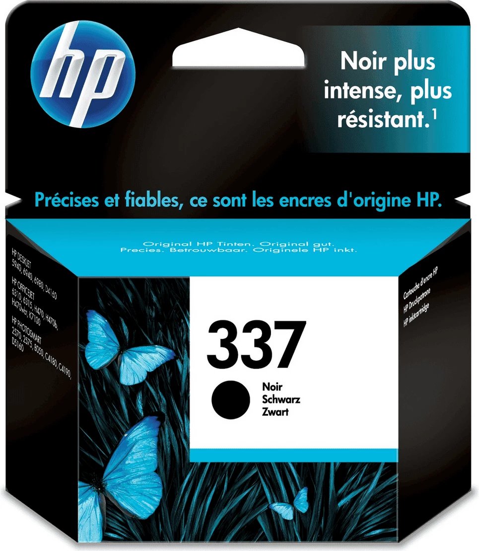 Fishek boje, HP, 337 / C9364EE, 11 ml, rendiment 420 faqe, standard, Black