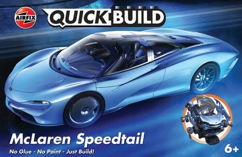 Model plastik Airfix Quickbuild McLaren Speedtail, për djem, j6052