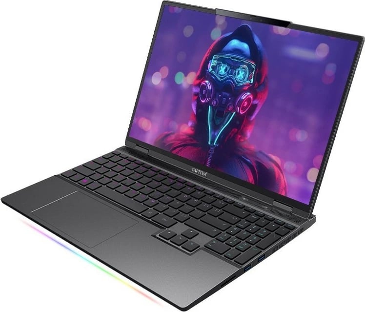Laptop gaming Captiva Advanced Gaming I86-221, Core i7-13620H, 32GB, 1TB SSD, RTX4050, 15.3 inch, e zezë