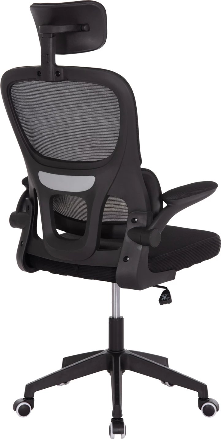 Karrige zyre Baston, rrjetë e zezë, FH18236.01, 64x60x117-127cm