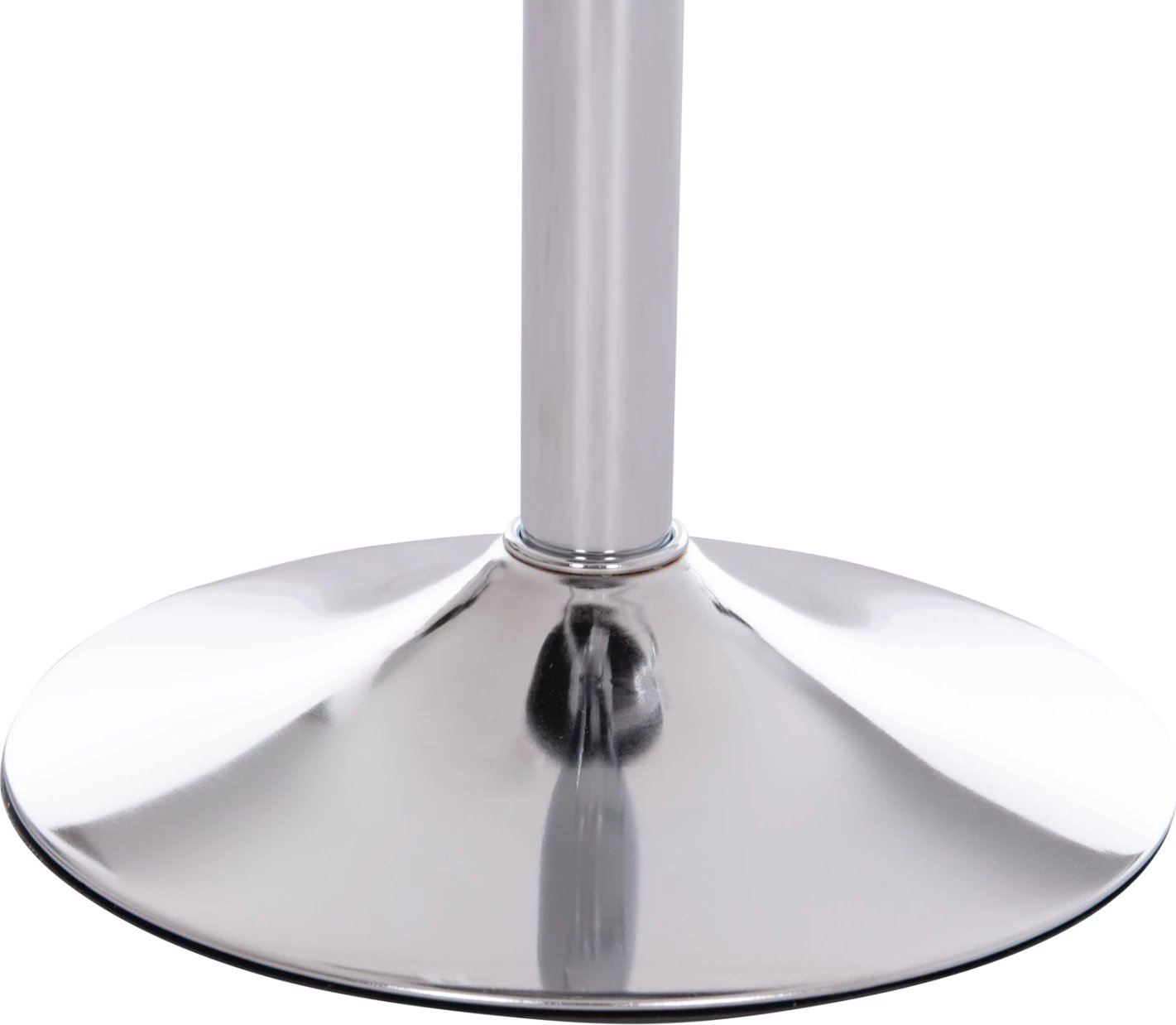 Karrige për bar REA, rrotulluese, lëkurë PU e zezë, me sustë, 54x47x96cm, set prej 2 copësh