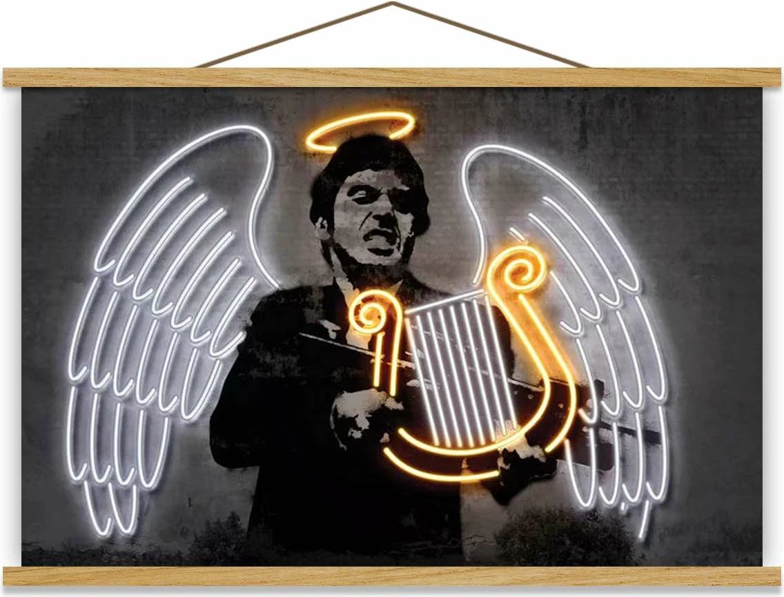 Pikturë dekorative me kornizë, shumëngjyrëshe, Wallity MRG61, 50x70cm