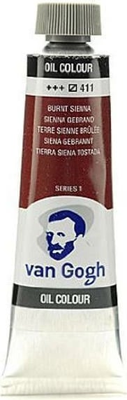 Ngjyrë vaji Talens Van Gogh 60ml, Burnt Sienna