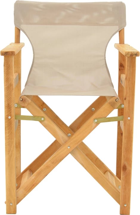 Karrige regjisori, dru ahu, ngjyrë natyrale - pëlhurë taupe e errët