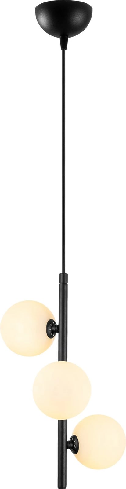 Llambë tavani Opviq Domino, e zezë-e bardhë, 36x36x46cm