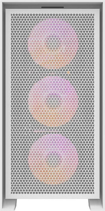 Kasë Darkflash DRX70 MESH, Middle Tower, 4 ventilatorë RGB, e bardhë