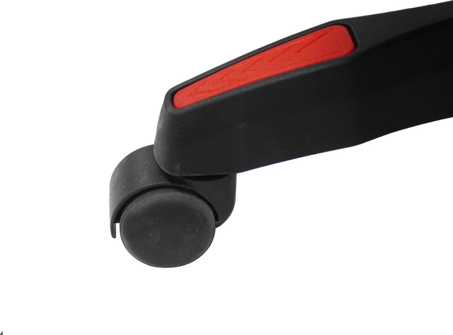 Karrige për lojëra DARREN FH1203.01, e zezë-kuqe, PVC & najlon, 51x49x125H cm