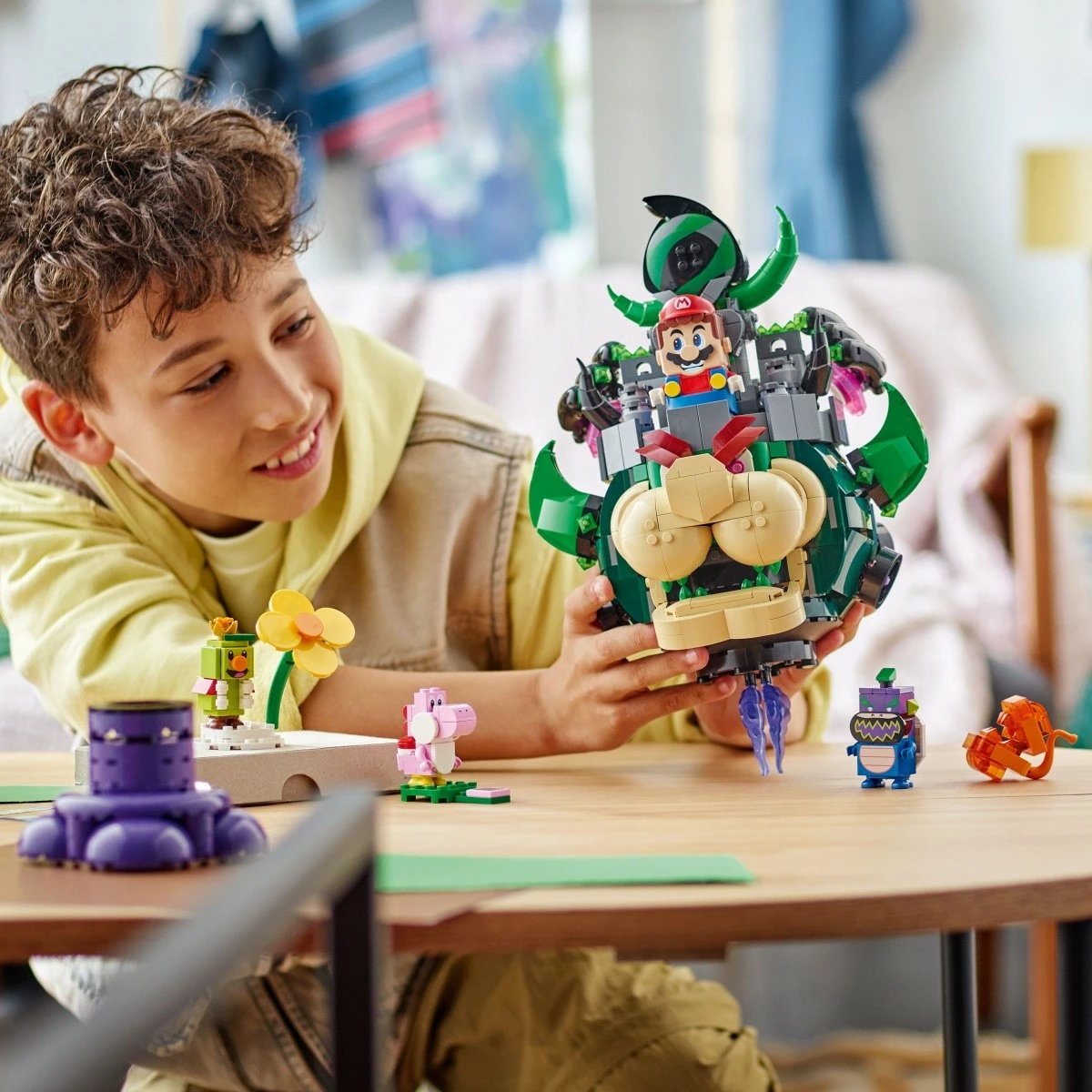 Set LEGO Super Mario 72042 Prince Florian and Castle Bowser, 1251 pjesë