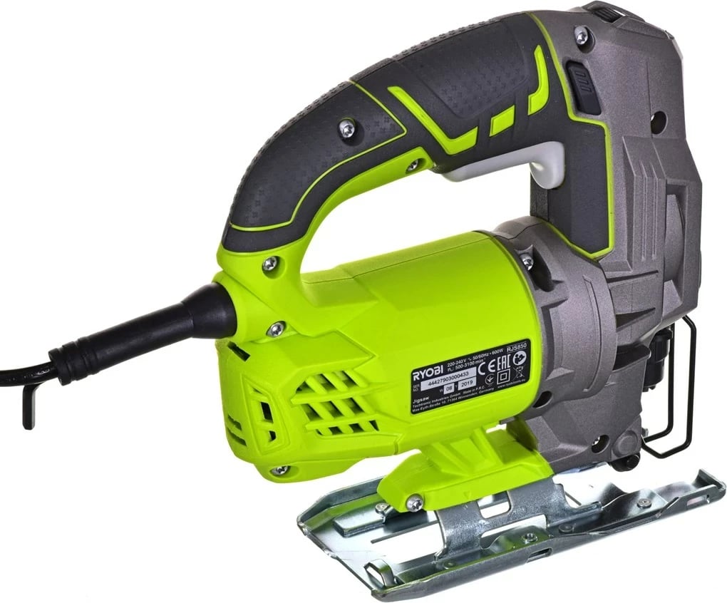 Sharrë elektrike Ryobi RJS850-K, 600 W, 2 kg, Gri/Jeshile