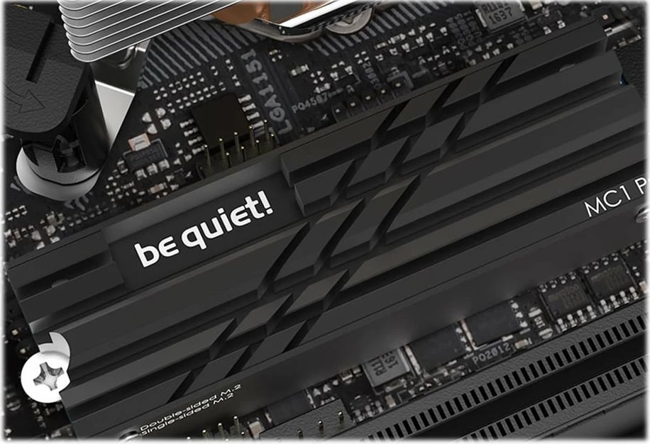 Ftohës për M.2 Be Quiet! MC1 Pro - E zezë