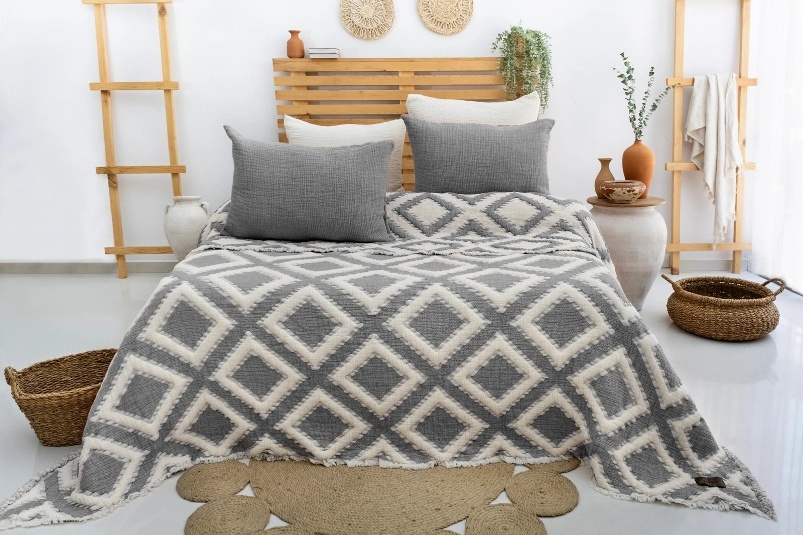 Set piké dopio Sonia, ngjyrë antracit