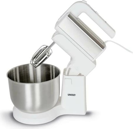 Mikser dore UNOLD Hannah 78720 me bazë dhe tas çelik inox, e bardhë/argjend