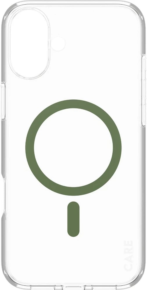 Mbështjellës PanzerGlass CARE Case Flagship MagSAFE për iPhone 16 Plus, transparent