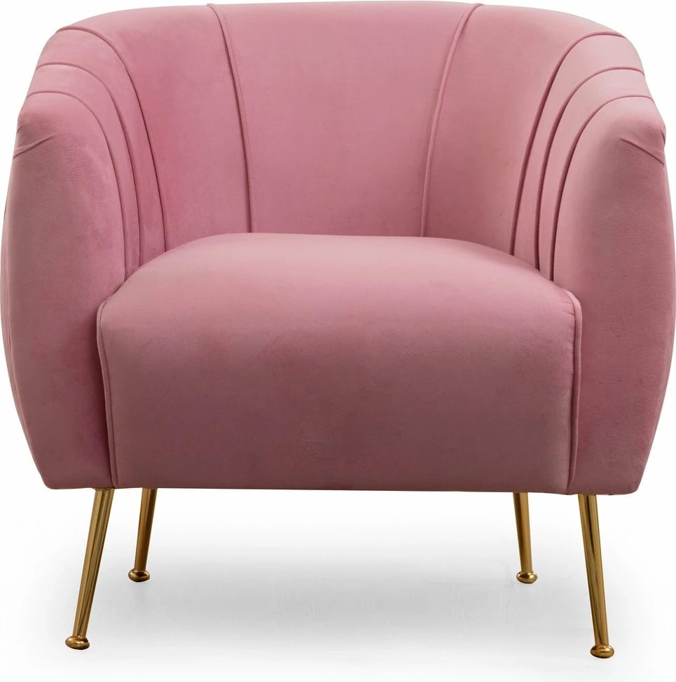 Karrige krahu Atelier del Sofa, ngjyrë trëndafili e zbehtë